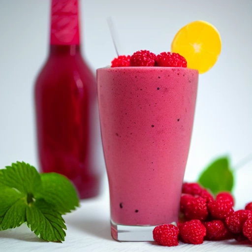 Cherry Raspberry Shake cocktail recipe