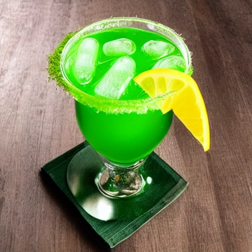 Cold Green Slime cocktail recipe