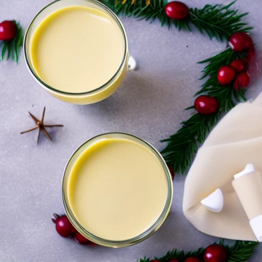 Healthy Eggnog cocktail recipe