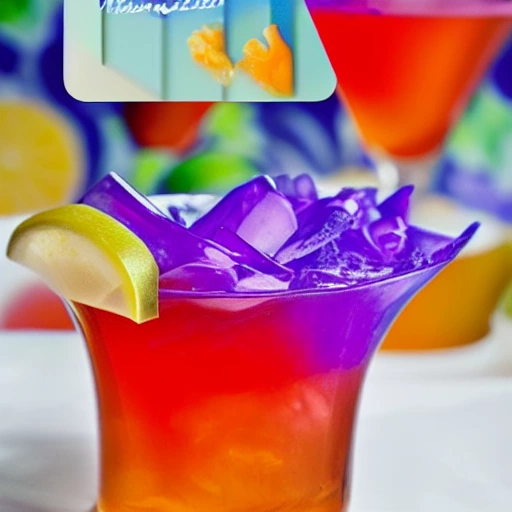 Aquarium Jello cocktail recipe