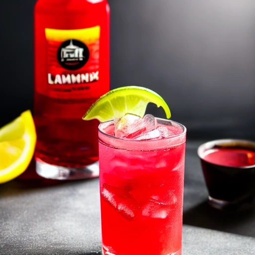 Flaming Layrnx cocktail recipe