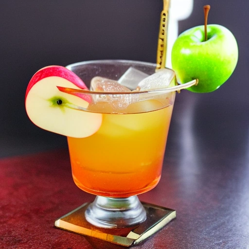 Frosted Apple cocktail recipe