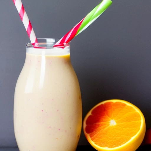 Fruit Milkshake cocktail recipe