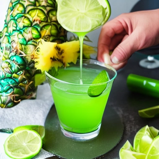 Absolut Hulk cocktail recipe