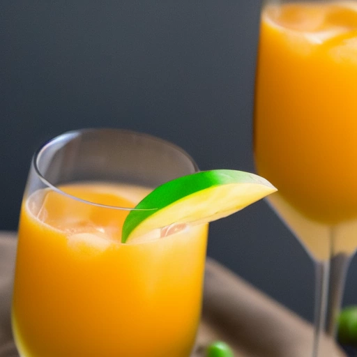 Brazilian Mango cocktail recipe
