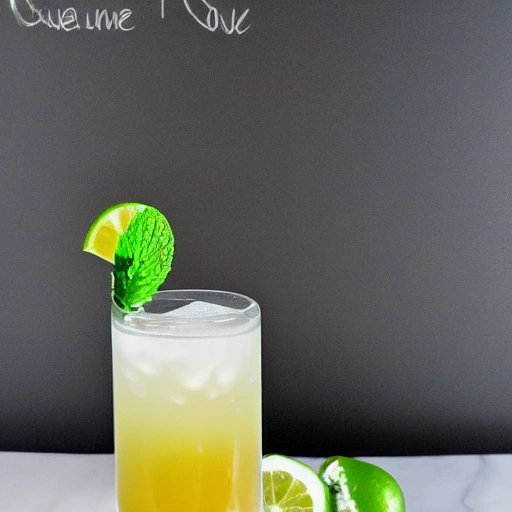 Key Lime Quencher cocktail recipe