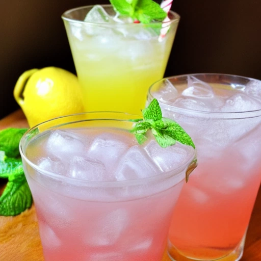 Lemon Mint cocktail recipe