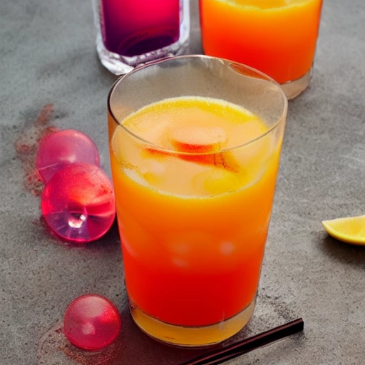 Mango Sunrise cocktail recipe