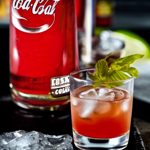 Mist and Cola cocktail recipe