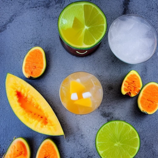 Muskmelon cocktail recipe