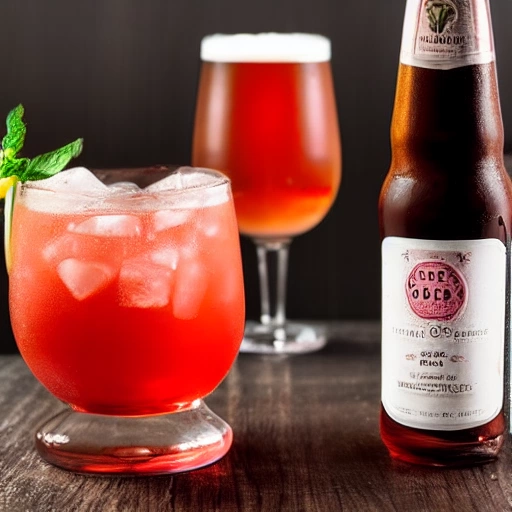 Beer Rose cocktail recipe