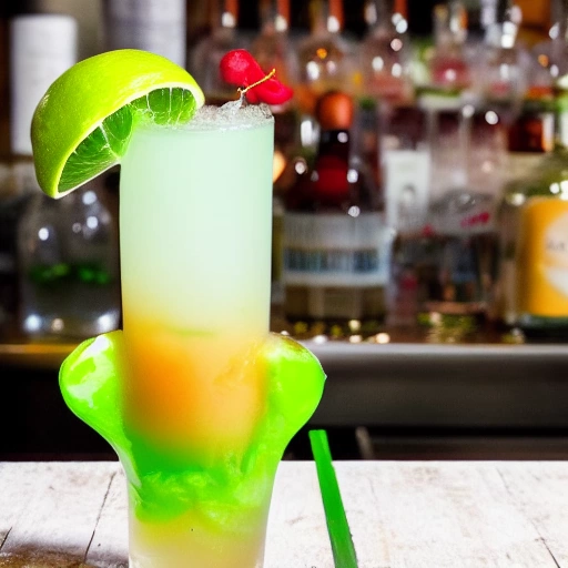 Flaming Orchard cocktail recipe