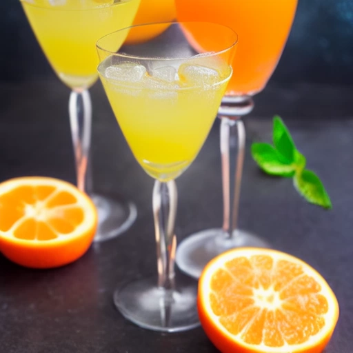 Orange Fizz cocktail recipe