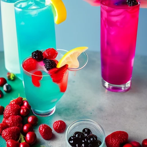 Out of the Blue cocktail recipe