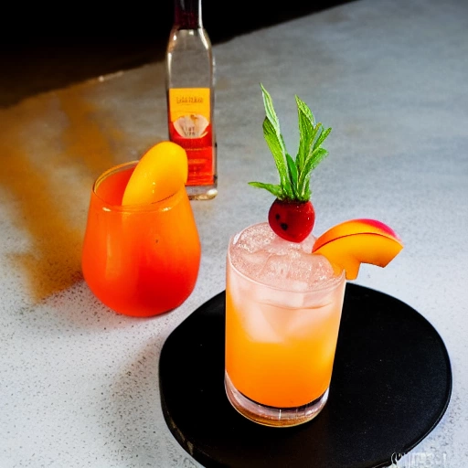 Peach Sangaree cocktail recipe