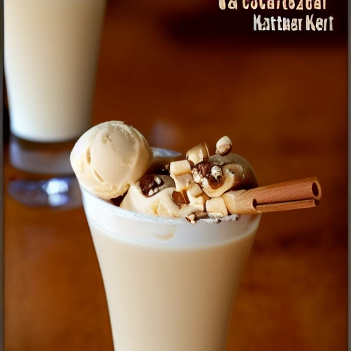 Butterscotch Ice Cream cocktail recipe